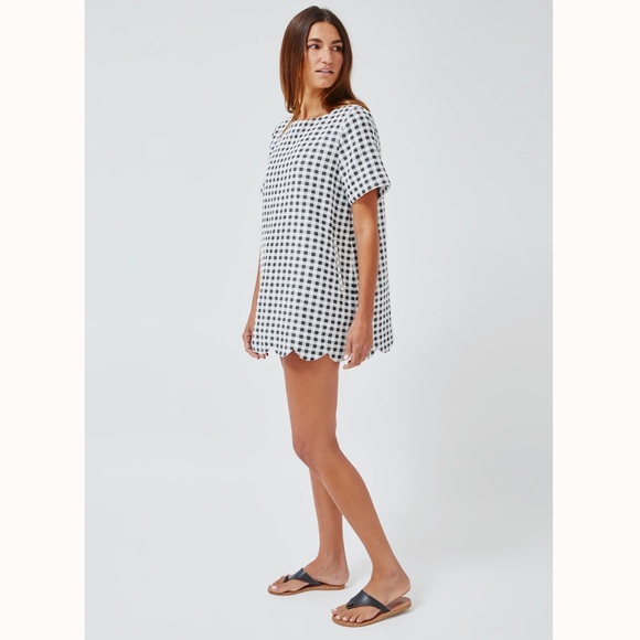 Lisa Marie Fernandez Scalloped Dress, NWT! - Picture 3 of 9